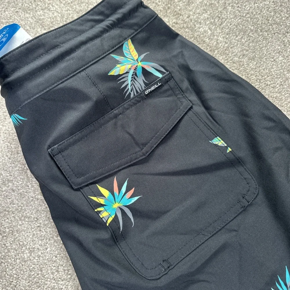 O'Neill Board‎ Shorts Men's Sz 31 Cruiser Hawaii Hyperfreak Stretch Surf New